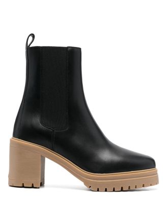 Ba&sh + Clare Leather Ankle Boots