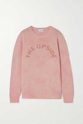 The Upside + Knit Kirra Organic Cotton-Jacquard Sweater