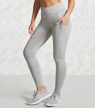 Forever 21 + Active Heathered Knit Leggings