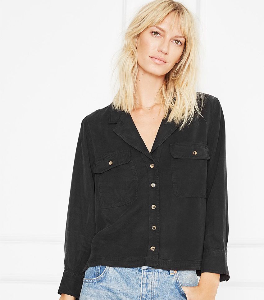 The Best Way to Tie a Shirt Around Your Waist Who What Wear