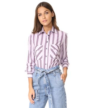 Stella Jean + Long Sleeve Shirt