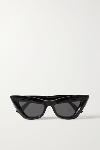 Bottega Veneta + Cat-Eye Acetate Sunglasses