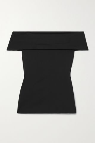 Theory + Sabrynna Off-The-Shoulder Stretch-Jersey Top