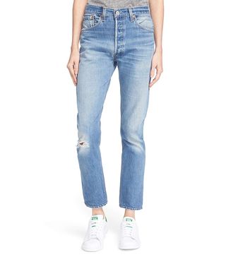 Re/Done + The High Waist Reconstructed Jeans