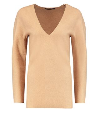 Agnona + Wool and Cashmere-Blend Sweater