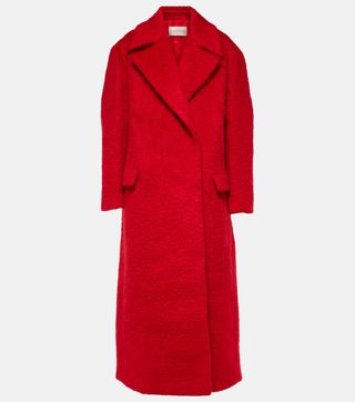 Valentino + Mohair And Wool Coat