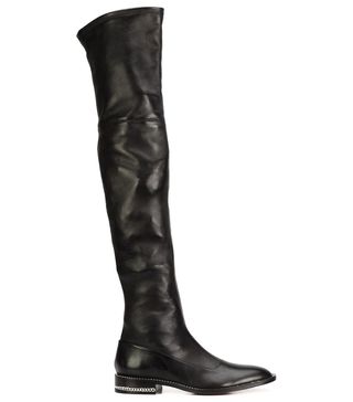 Givenchy + Double Chain Over-the-Knee Boots