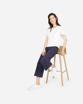 Everlane + The Cotton Box-Cut Pocket Tee