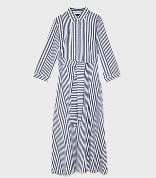 Zara + Striped Shirt-Style Tunic