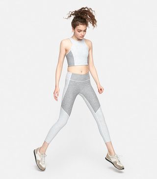 Outdoor Voices + 3/4 Two-Tone Warmup Legging