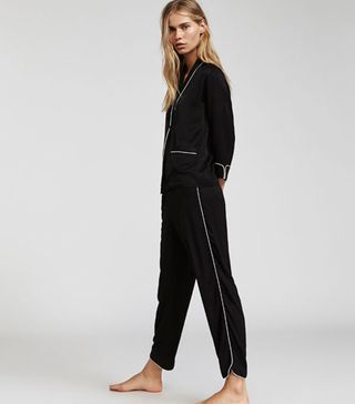 Oysho + Trousers With Piping