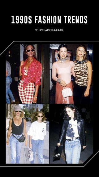 Celebs in '90s Fashion Trends