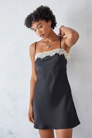 Kiss The Sky + Black Slip Dress