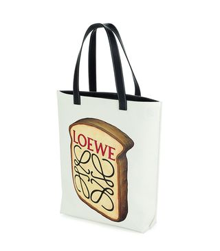 Loewe + Toast Logo Canvas Tote Bag