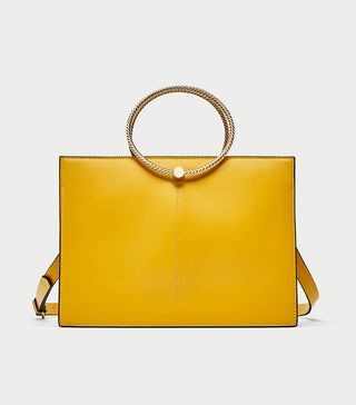 Zara + Rigid Tote Bag