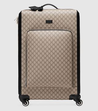 Gucci + GG Supreme Suitcase