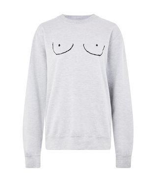 Topshop + Boob Graphic Sweatshirt by Never Fully Dressed