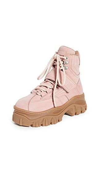 MSGM + Chunky Strap Sneaker Boots