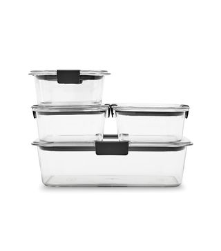 Rubbermaid + Brilliance Glass Food Storage Containers