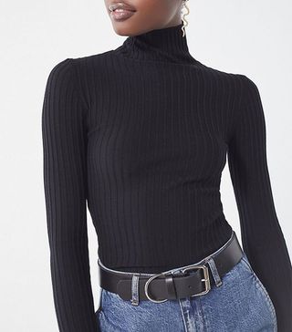 Urban Outfitters + Ronnie Ribbed Knit Turtleneck Sweater