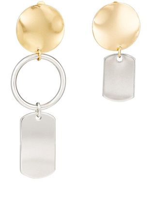 Mounser + Mycenae Purposely Mismatched Clip-On Earrings