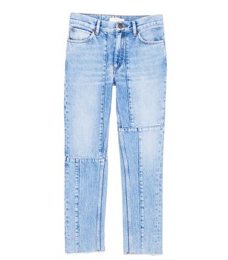 Sandro + Raw Edge Jeans