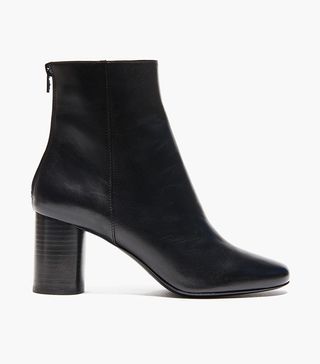 Sandro + Leather Ankle Boot