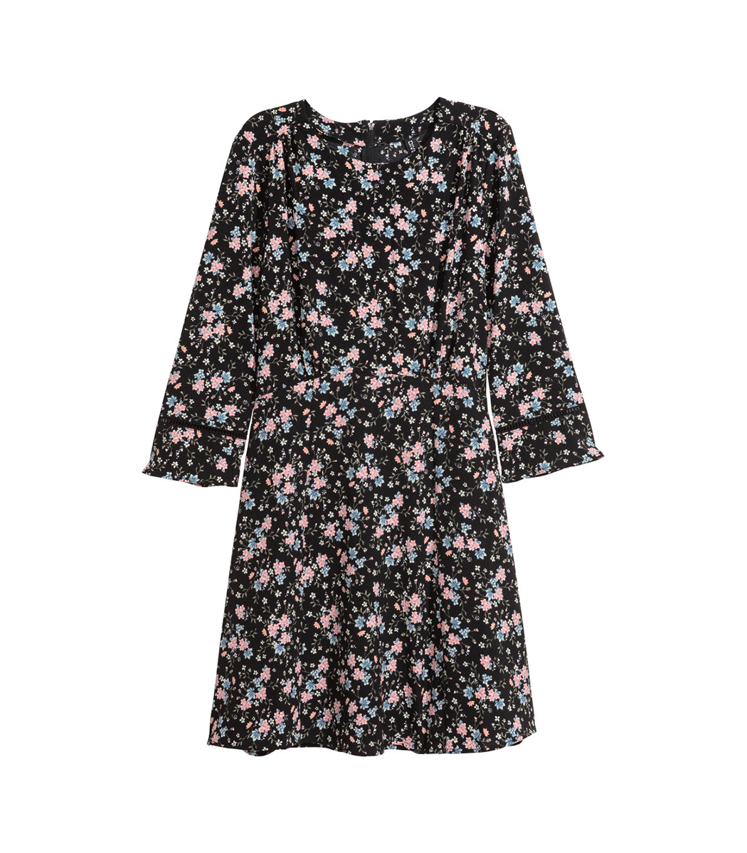H&M + Crêped Dress