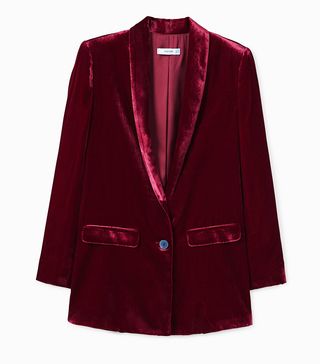 Mango + Velvet Blazer