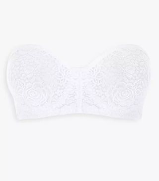 Wacoal + Halo Lace Moulded Strapless Bra, Ivory