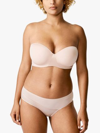 Chantelle Irresistible Strapless Bra + Essential Strapless T-Shirt Bra