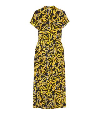 Diane von Furstenberg + Printed Silk Crepe de Chine Dress