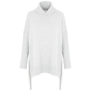 AND/OR + Tie Side Knit with Split Neck