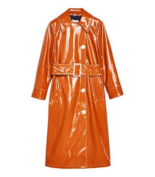 Topshop + Vinyl Trench Coat