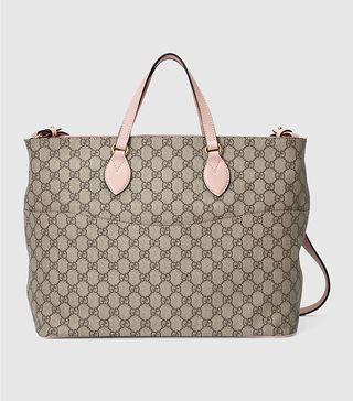 Gucci + Soft GG Supreme Diaper Bag