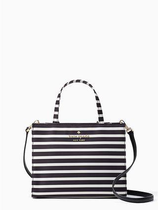 Kate Spade + Watson Lane Sam Bag in Black/Clotted Cream