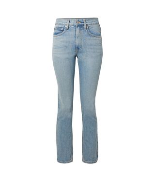 Brock Collection + Wright High-rise Straight-leg Jeans