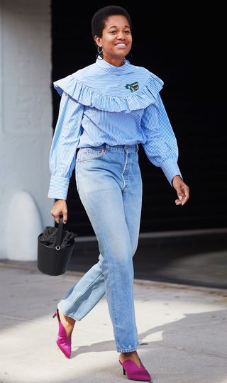 The Jeans Everyone Is Wearing in NYC Right Now | Who What Wear