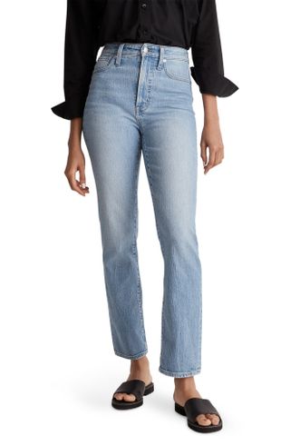 Madewell + The Perfect Vintage Straight Leg Jeans
