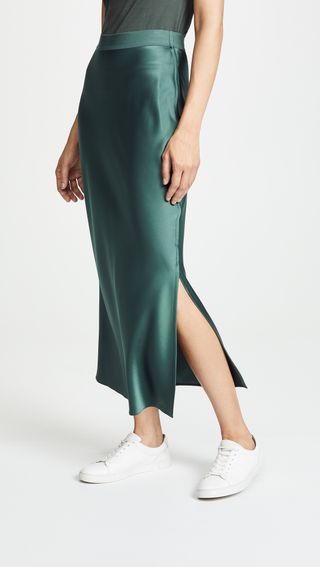 Theory + Maxi Slip Skirt