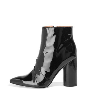 Sigerson Morrison + Patent-Leather Ankle Boots