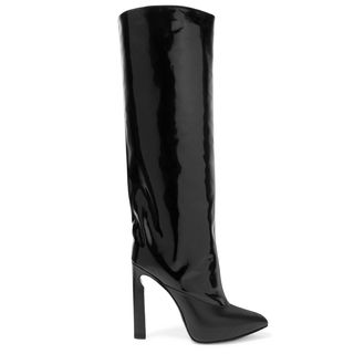 Jimmy Choo London + Derive patent-leather knee boots