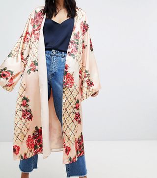 ASOS + Printed Soft Kimono