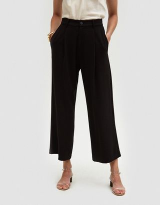 Need + Wide Leg Tuck Pant