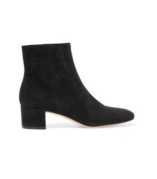 Gianvito Rossi + Trish 45 Suede Ankle Boots