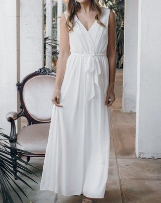 Esther Boutique + Tulip Maxi Dress Ivory