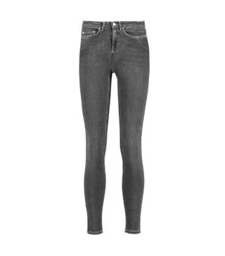 Acne + Mid-Rise Cropped Skinny Jeans