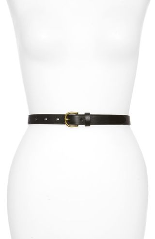 Madewell + Skinny Perfect Leather Belt