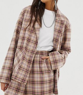 Collusion + Soft Check Blazer