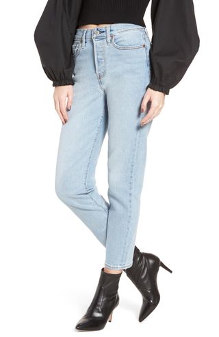 Levi's + Wedgie Icon Fit High Waist Crop Jeans